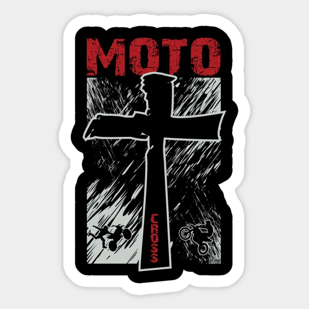 CHRISTIAN EXTREME MOTOCROSS Sticker by OffRoadStyles